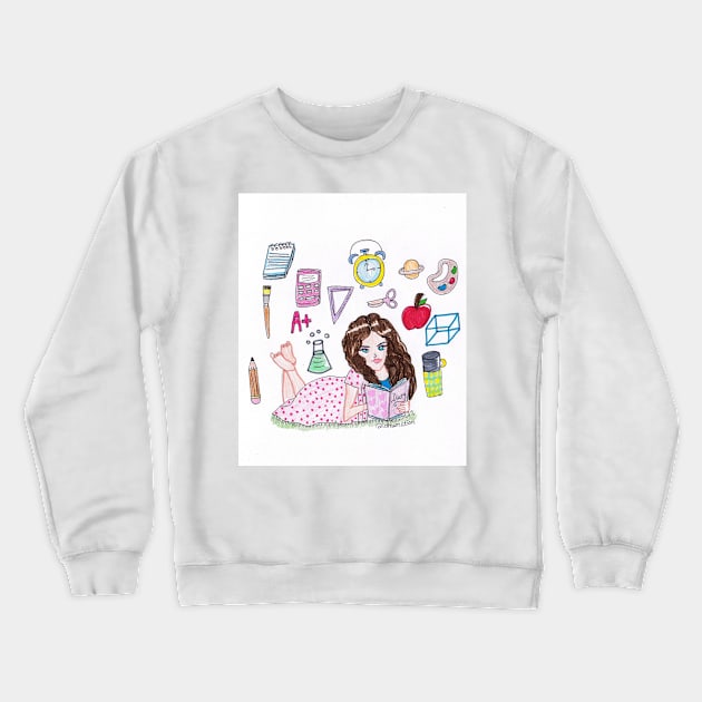 stu(DYING) Crewneck Sweatshirt by idrawnation